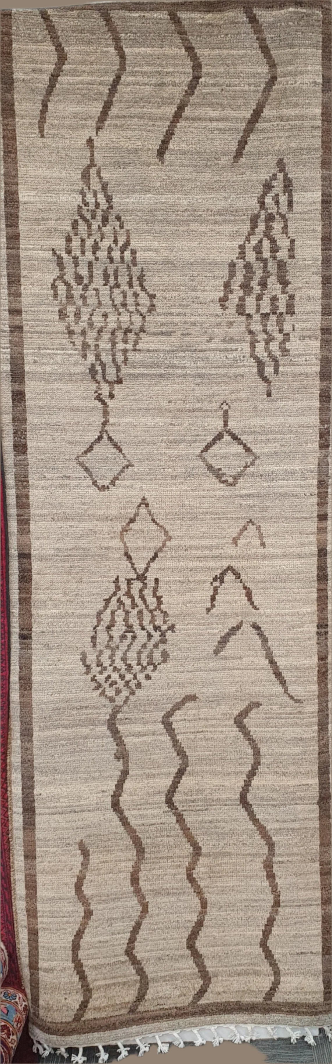 Moroccan Rug 242 x 82cm