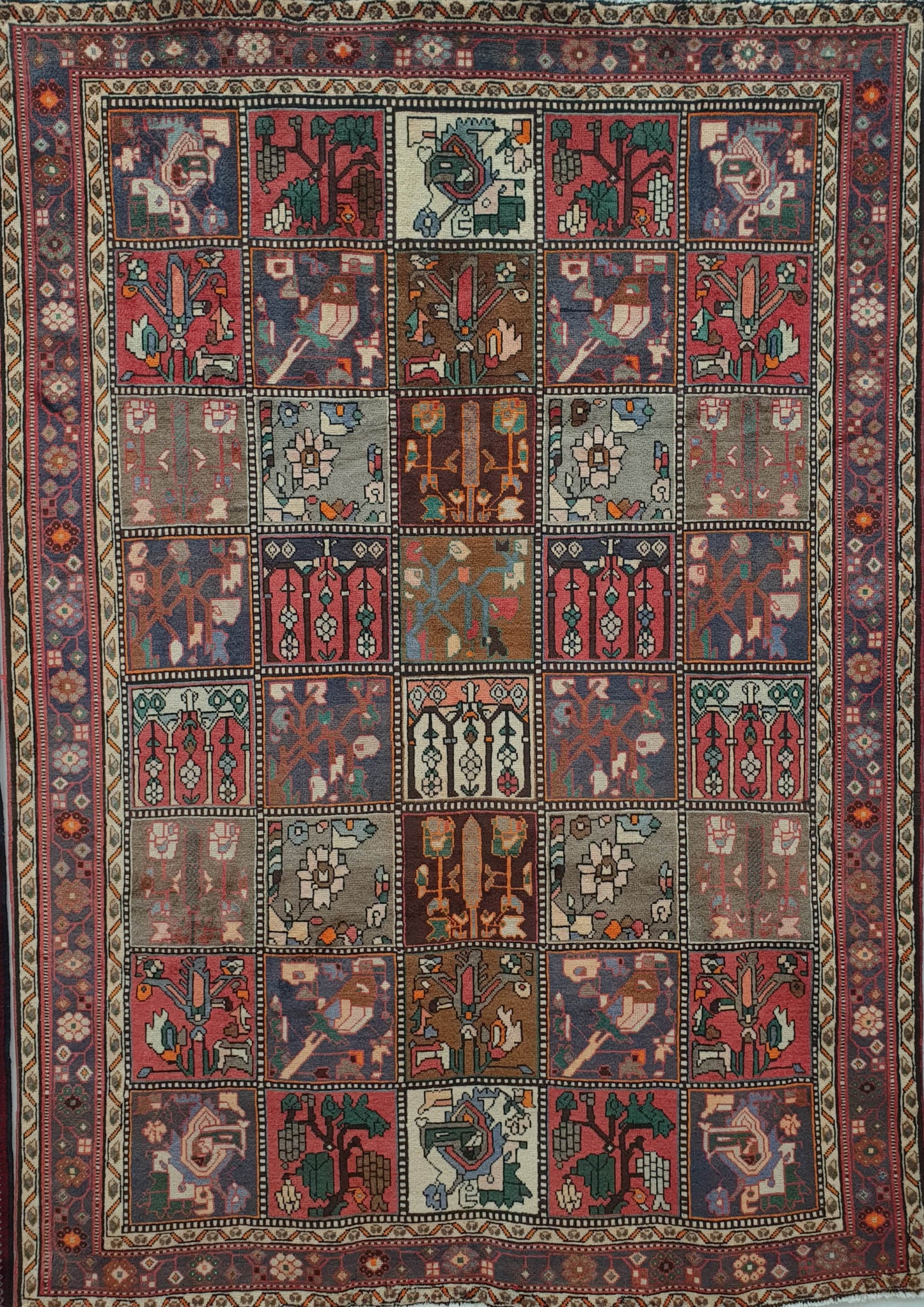 Vintage Bakhtiari Rug 280 x 200cm