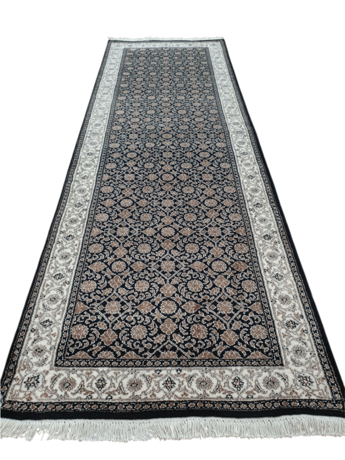 Herati Rug (wool & silk) 248 x 77cm