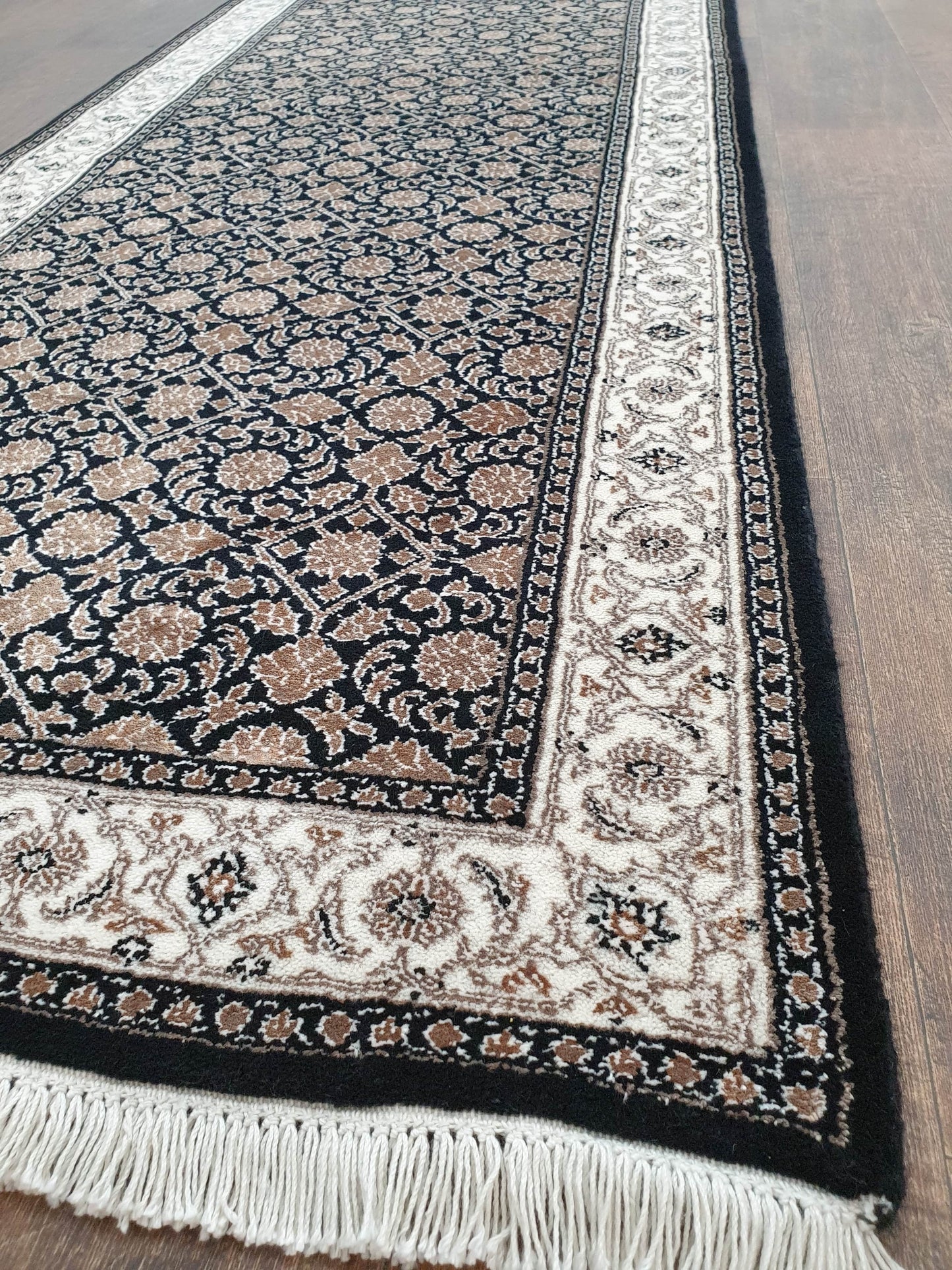 Herati Rug (wool & silk) 248 x 77cm