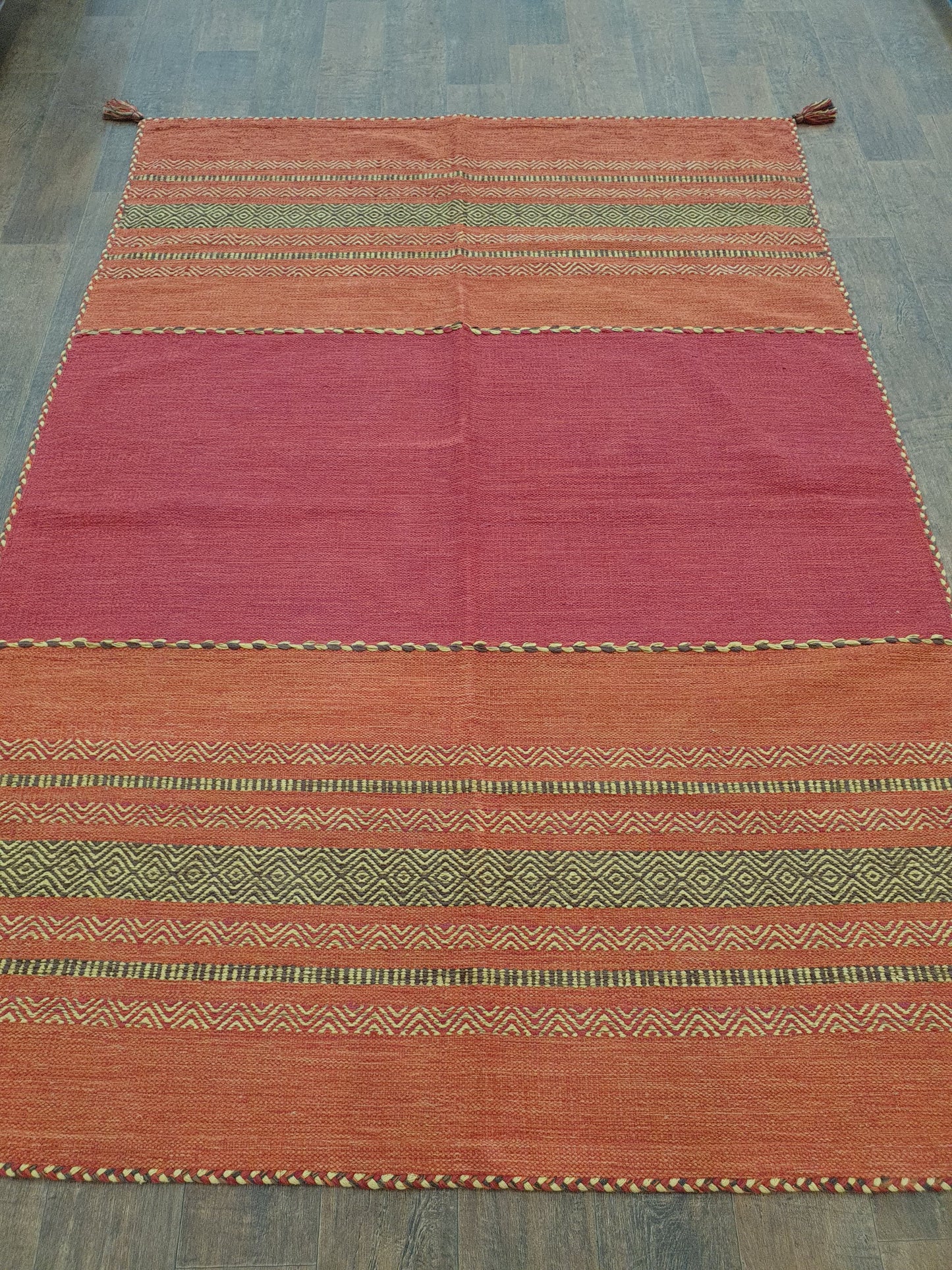 Indian Cotton Kilim 234 x 166cm
