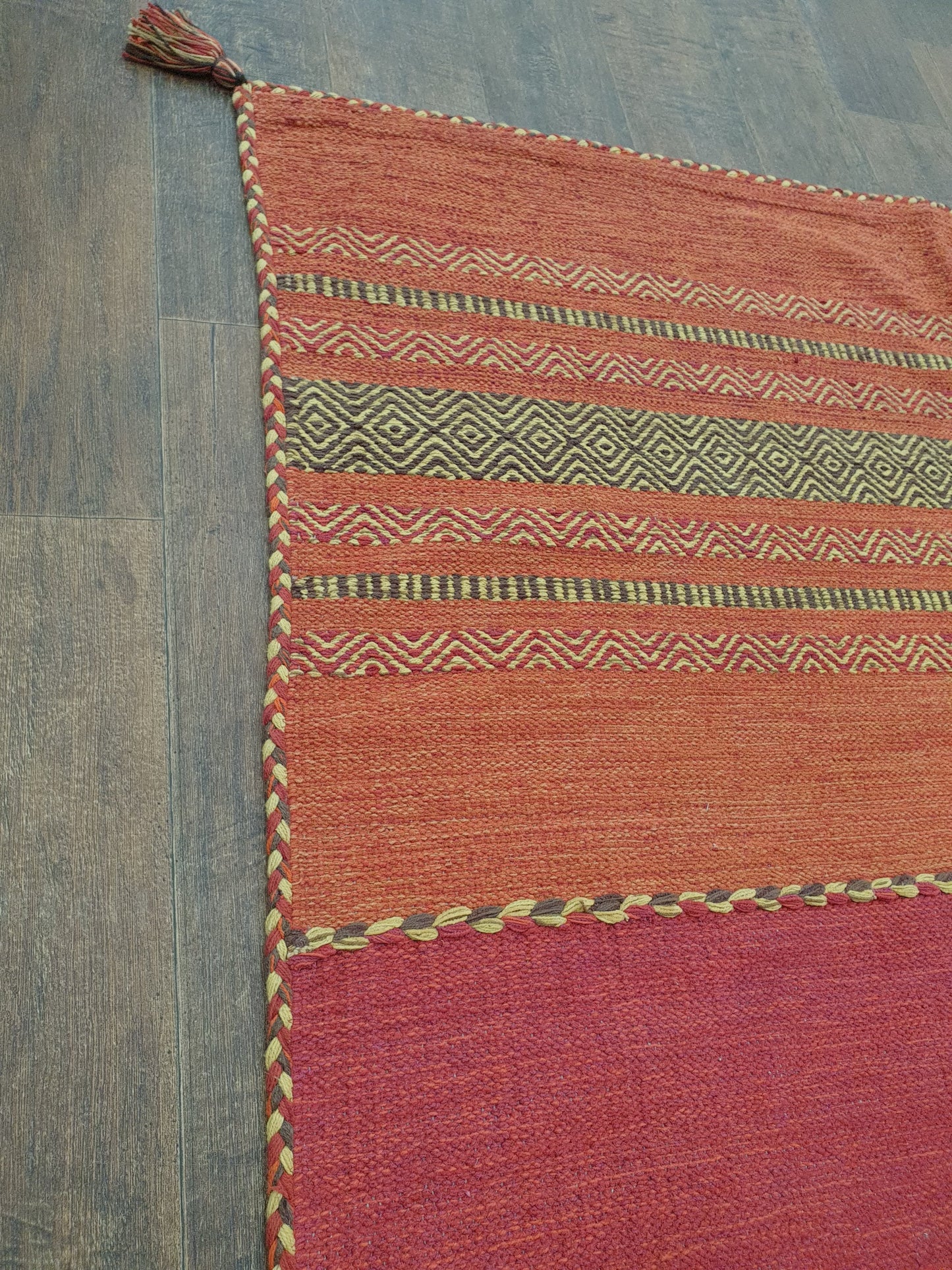 Indian Cotton Kilim 234 x 166cm