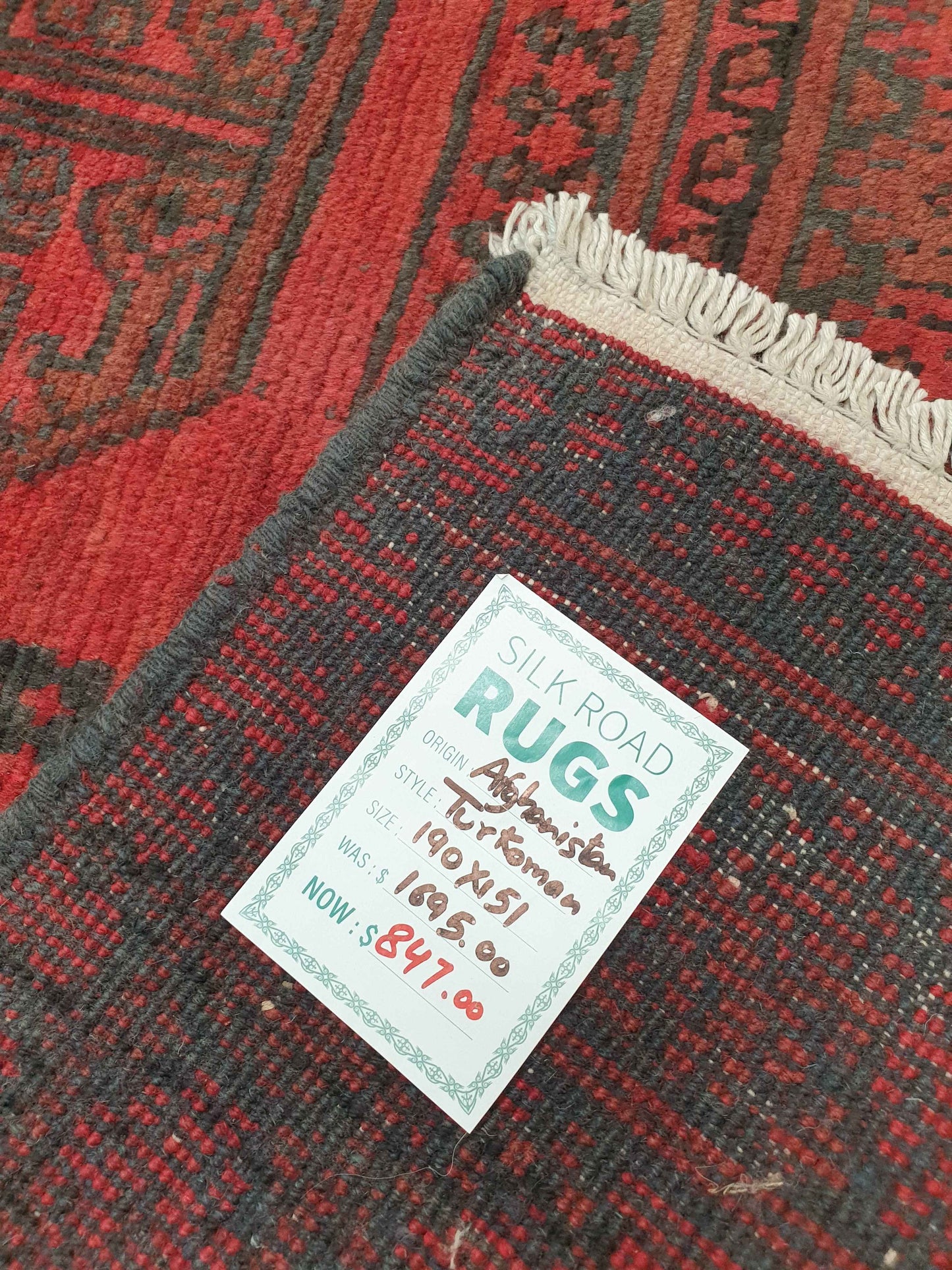 Turkoman Rug 190 x 151cm