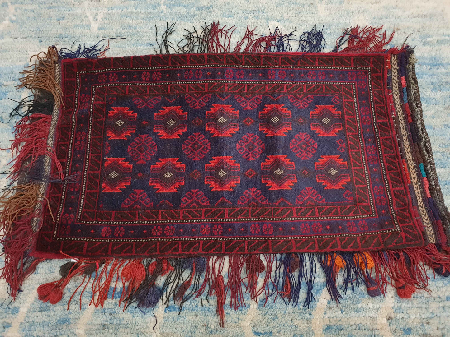 Afghan Big Pillow Cover - 102 x 55cm