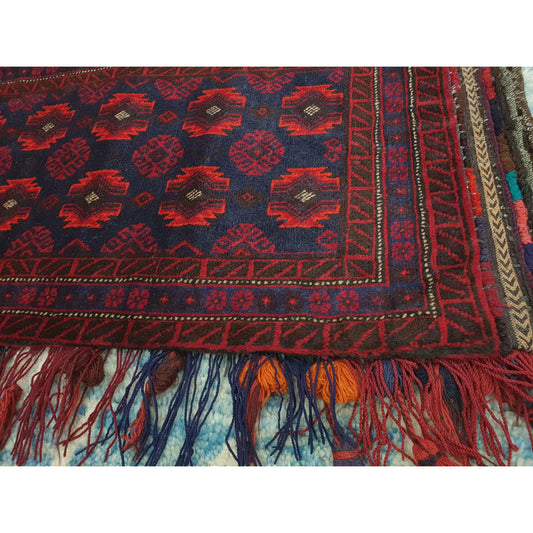Afghan Big Pillow Cover - 102 x 55cm