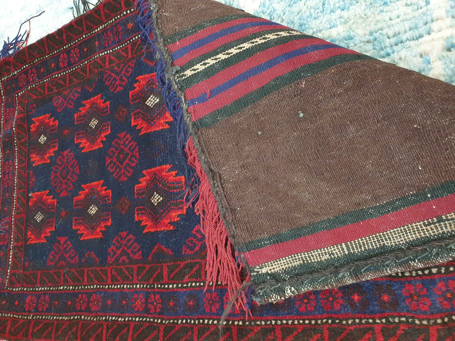 Afghan Big Pillow Cover - 102 x 55cm