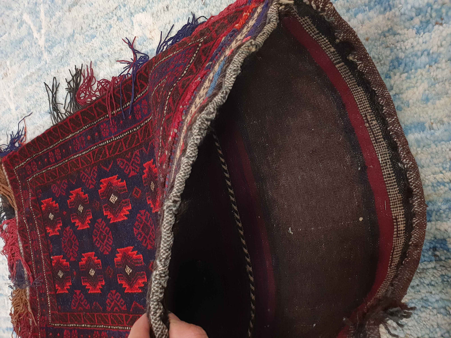 Afghan Big Pillow Cover - 102 x 55cm