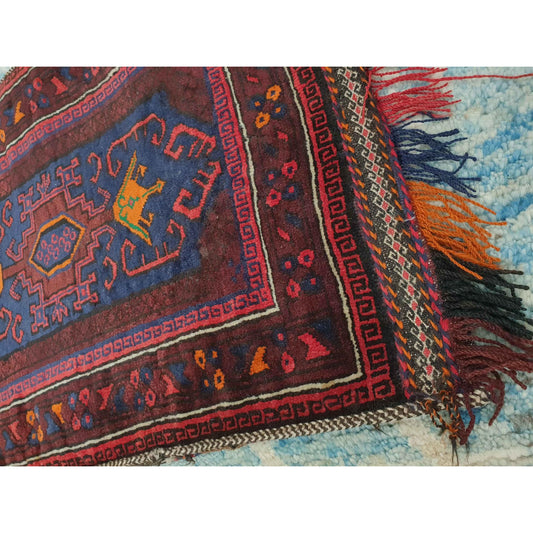Afghan Big Pillow Cover (Pushti) - 91 x 60cm