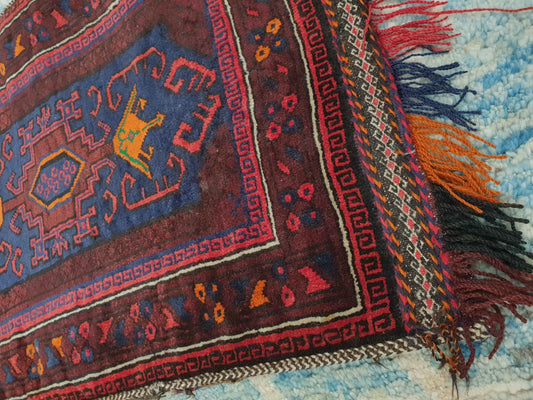 Afghan Big Pillow Cover (Pushti) - 91 x 60cm