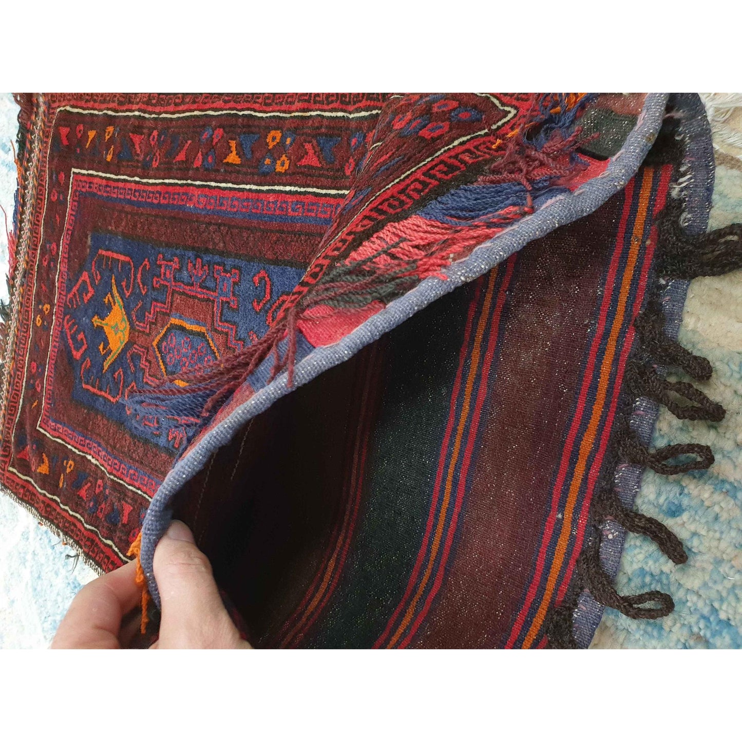 Afghan Big Pillow Cover (Pushti) - 91 x 60cm