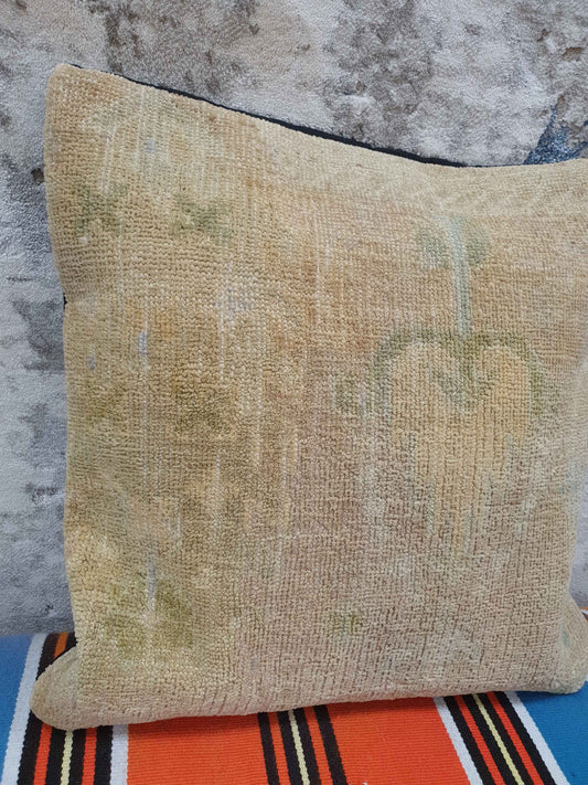 Rug Cushion Cover - 45 x 45cm (Approx) - Beige