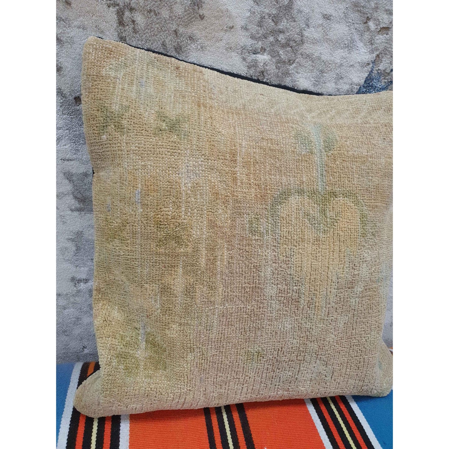 Rug Cushion Cover - 45 x 45cm (Approx) - Beige