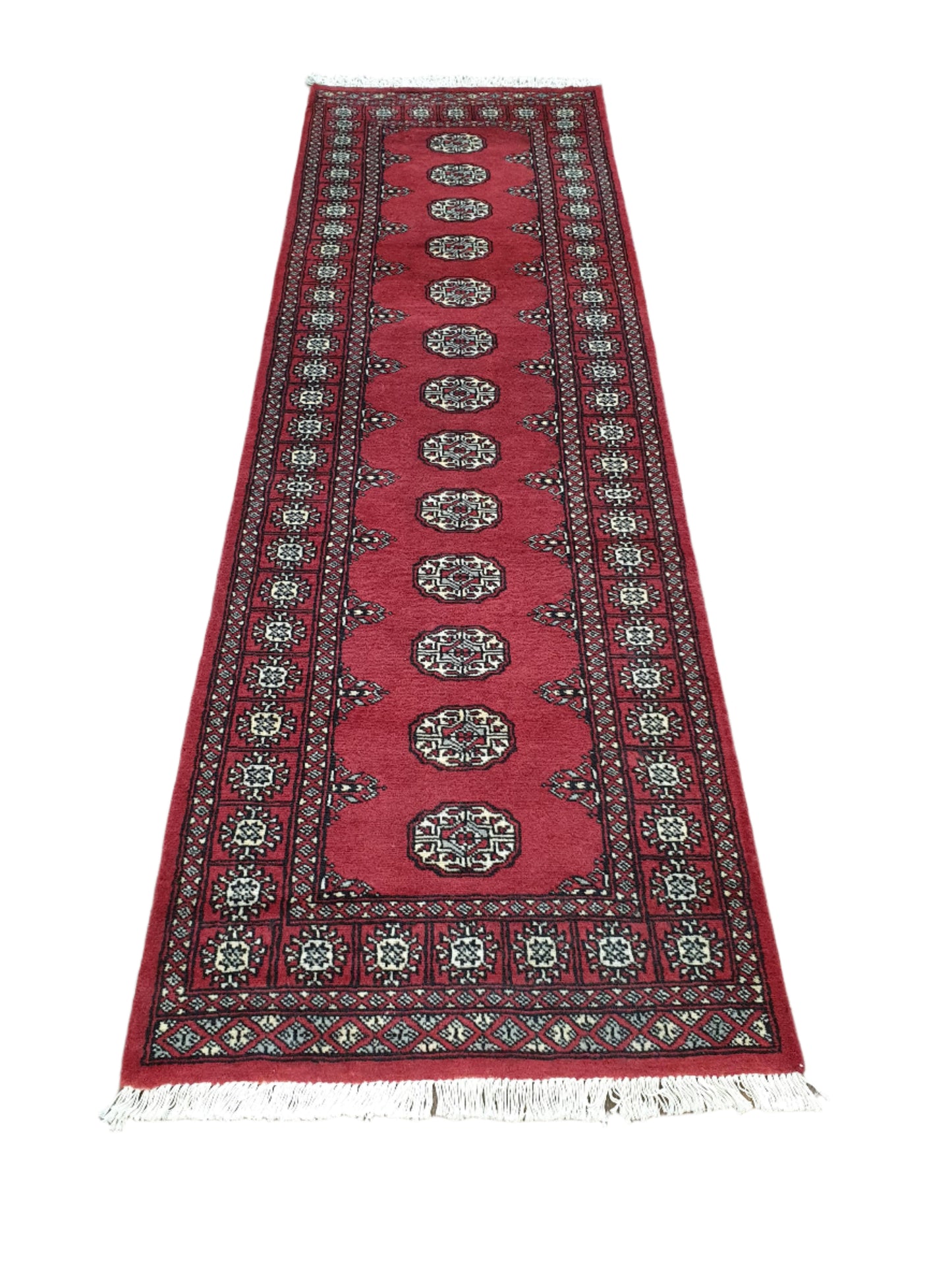 Bokhara Rug 249 x 77 cm