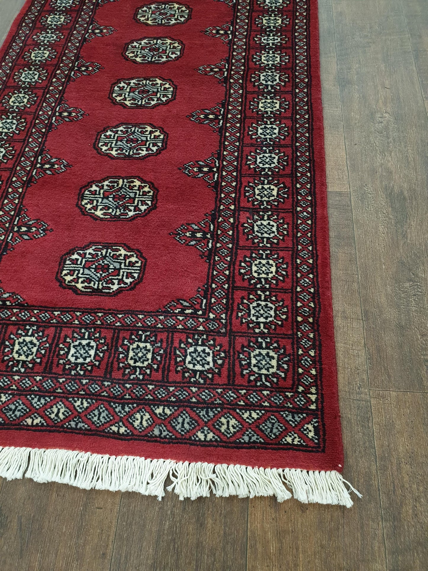 Bokhara Rug 249 x 77 cm