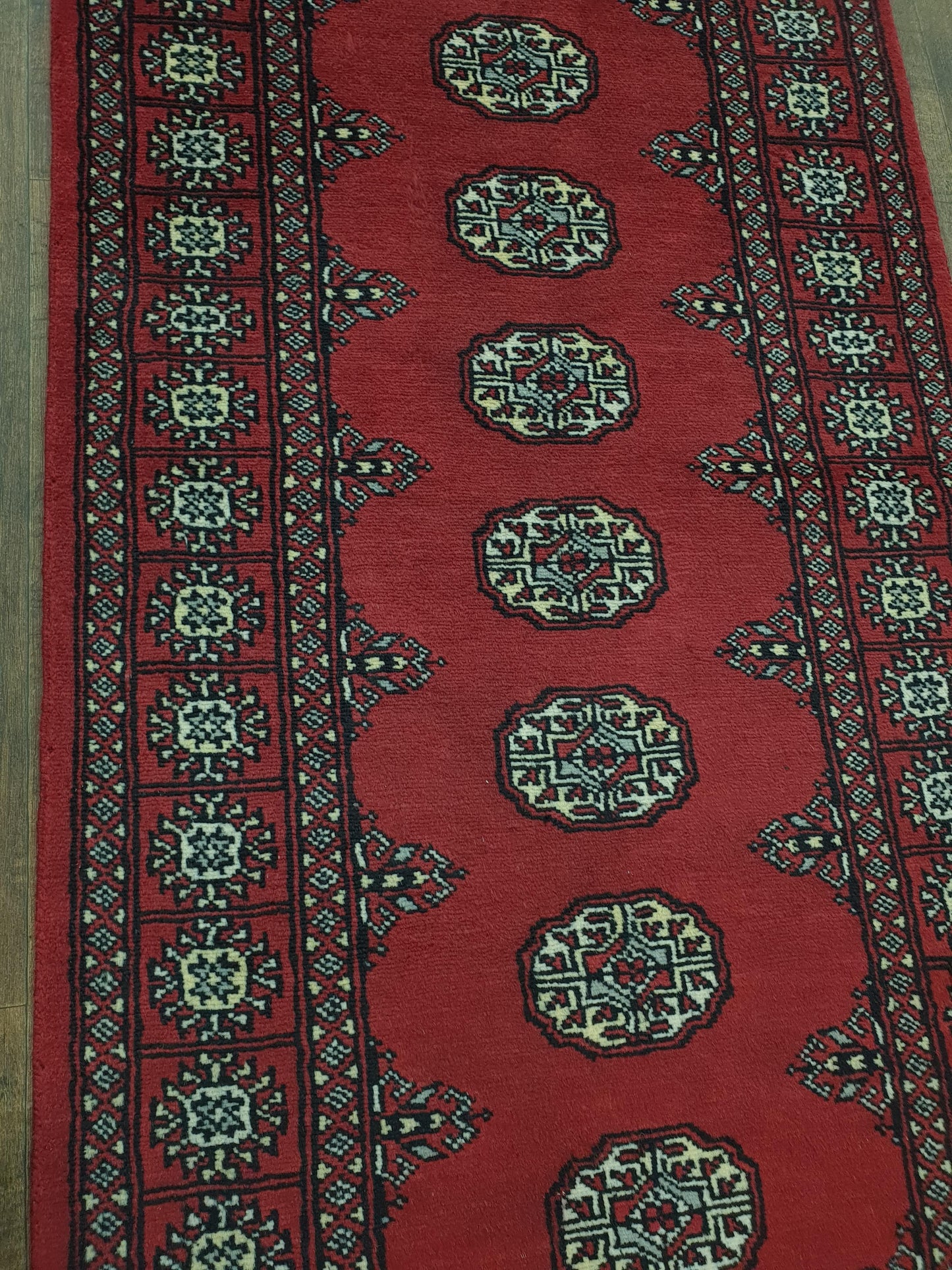 Bokhara Rug 249 x 77 cm