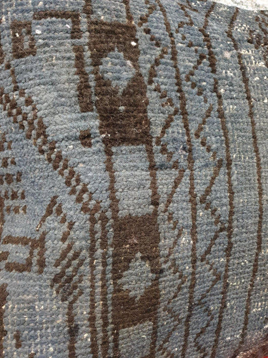 Vintage overdyed Persian Cushion Cover 45 c 45cm (Approx)