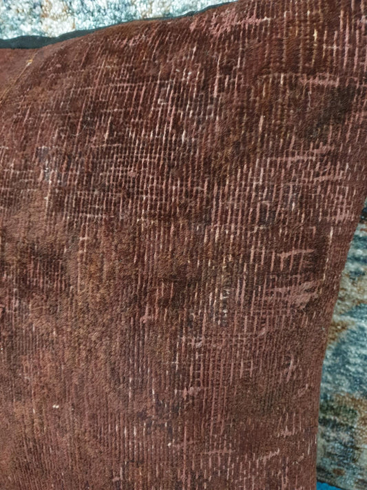 Vintage Persian overdyed Cushion Cover 45 x 45cm (Approx)