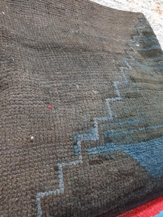 Vintage Persian overdyed Cushion Cover 45 x 45cm (Approx)