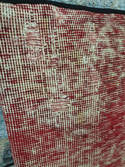 Vintage Persian overdyed Cushion Cover 45 x 45cm (Approx)