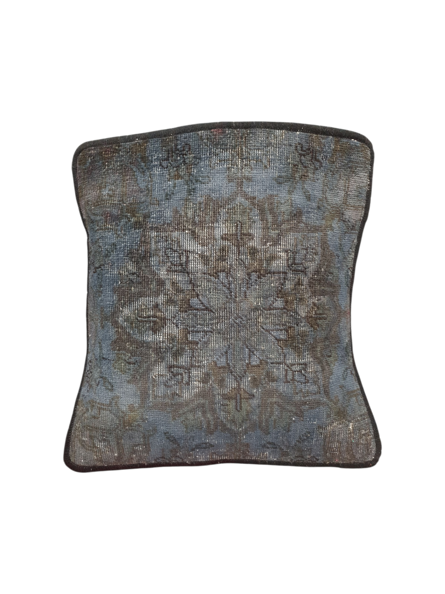 Vintage Persian overdyed Cushion Cover 45 x 45cm (Approx)