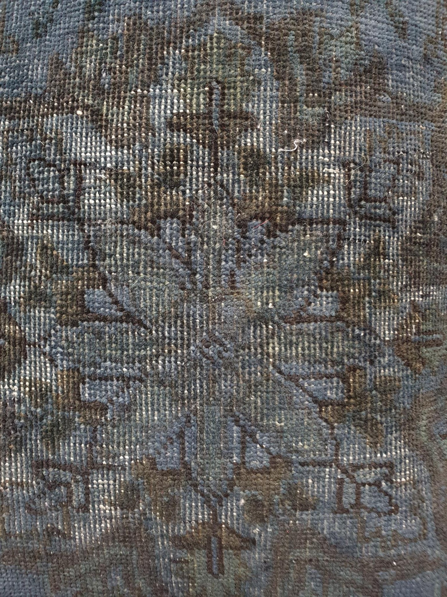 Vintage Persian overdyed Cushion Cover 45 x 45cm (Approx)
