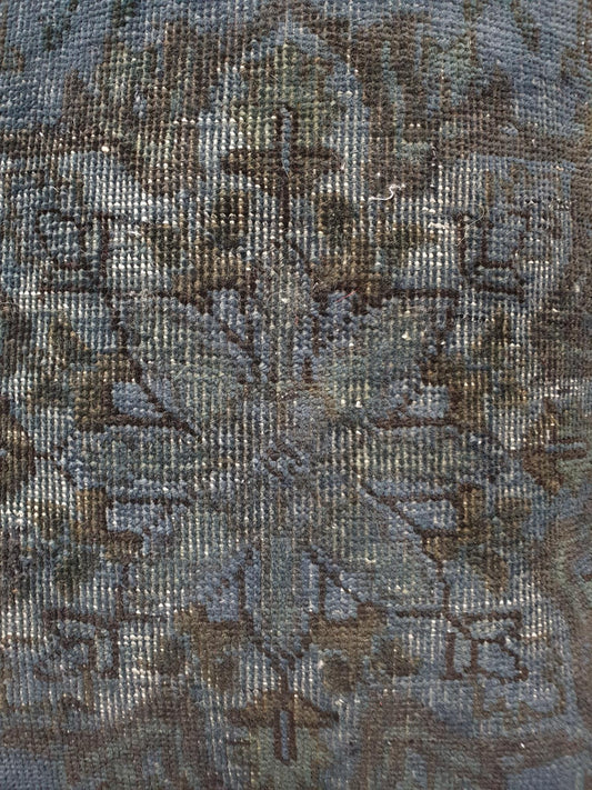 Vintage Persian overdyed Cushion Cover 45 x 45cm (Approx)