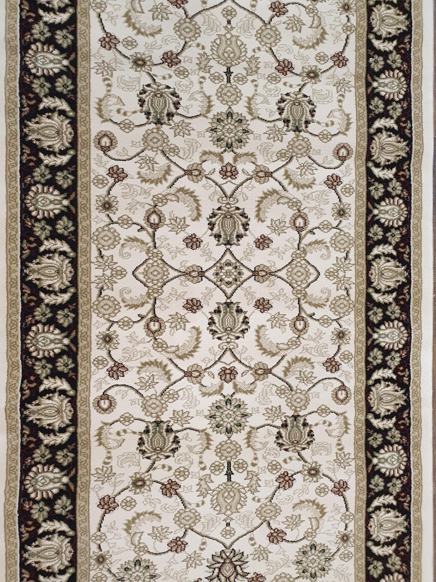 Isfahan traditional designer Rug 300 x 80cm