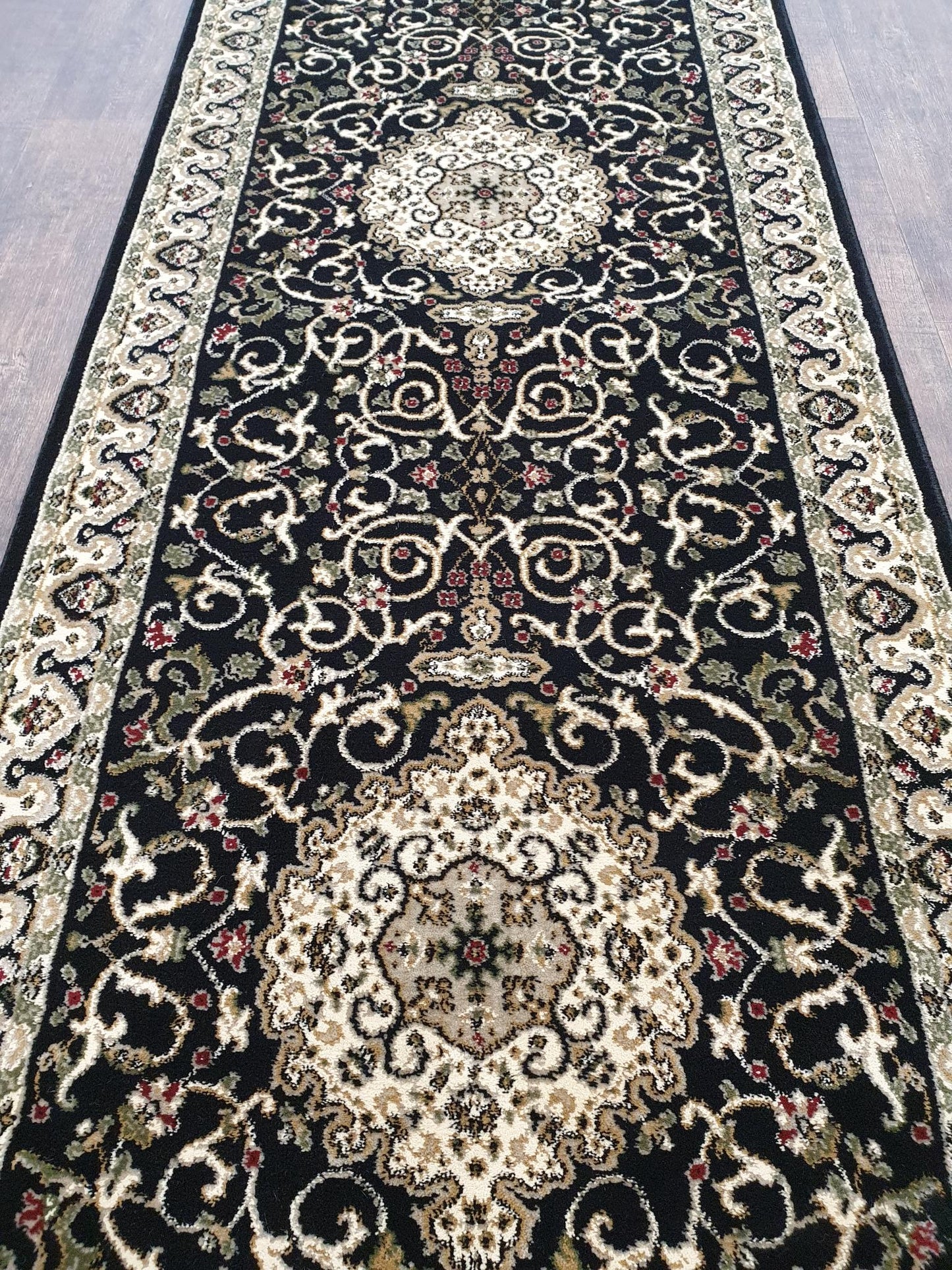 Julian traditional runner rug 300 x 80cm