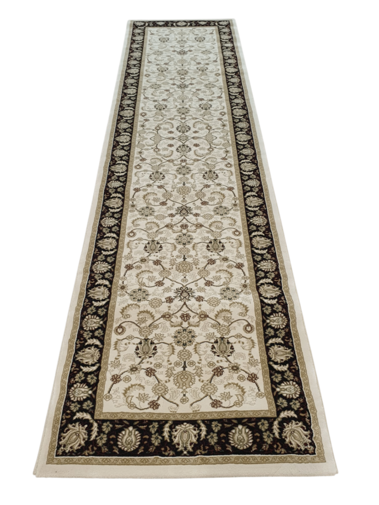 Isfahan traditional designer Rug 300 x 80cm