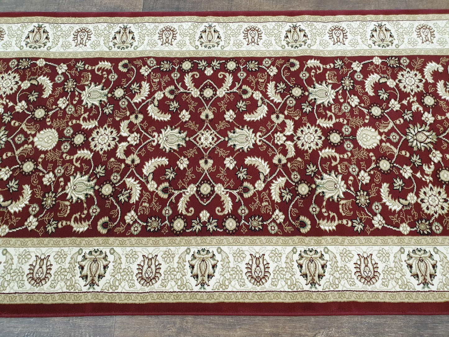 Isfahan traditional design Rug 300 x 80cm