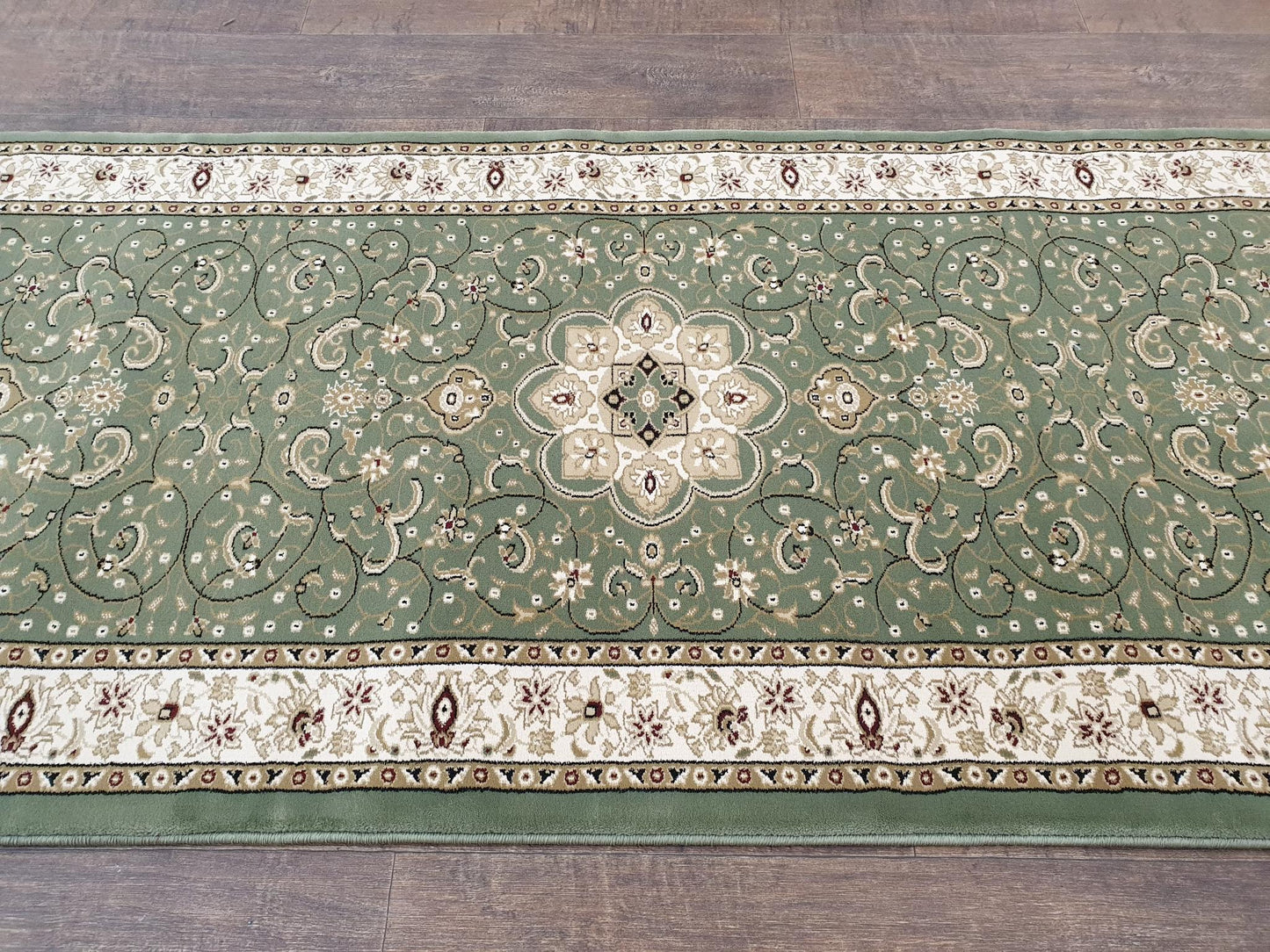 Isfahan Traditional designer Rug 300 x 80cm