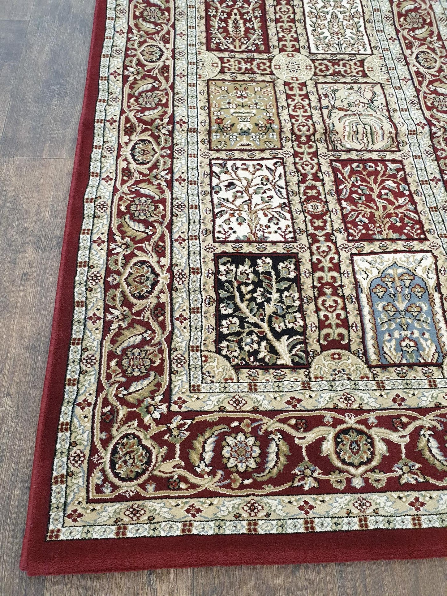 Isfahan traditional runner Rug 300 x 80cm