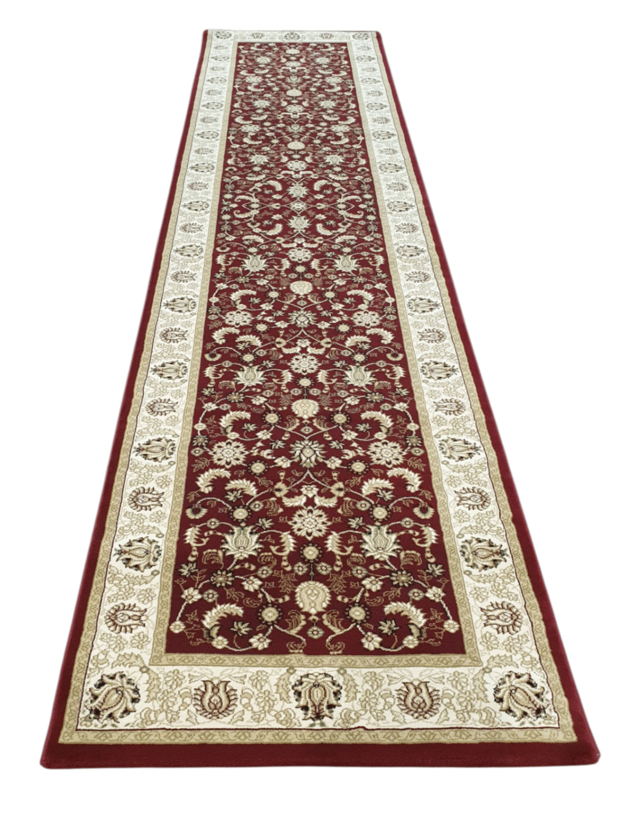 Isfahan traditional design Rug 300 x 80cm