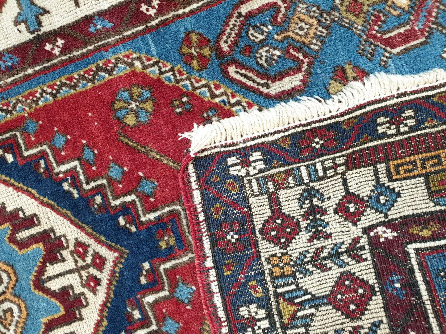 Vintage Turkish Rug 130 x 80cm (Approx)