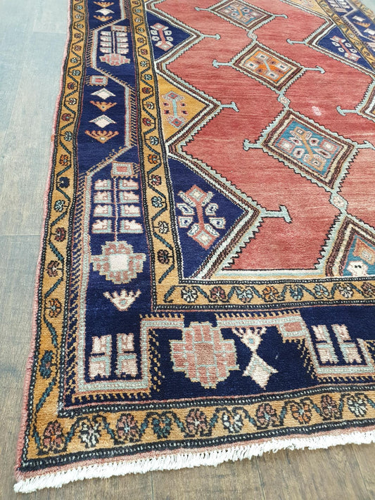 Vintage Persian Afshar Rug 250 x 147cm