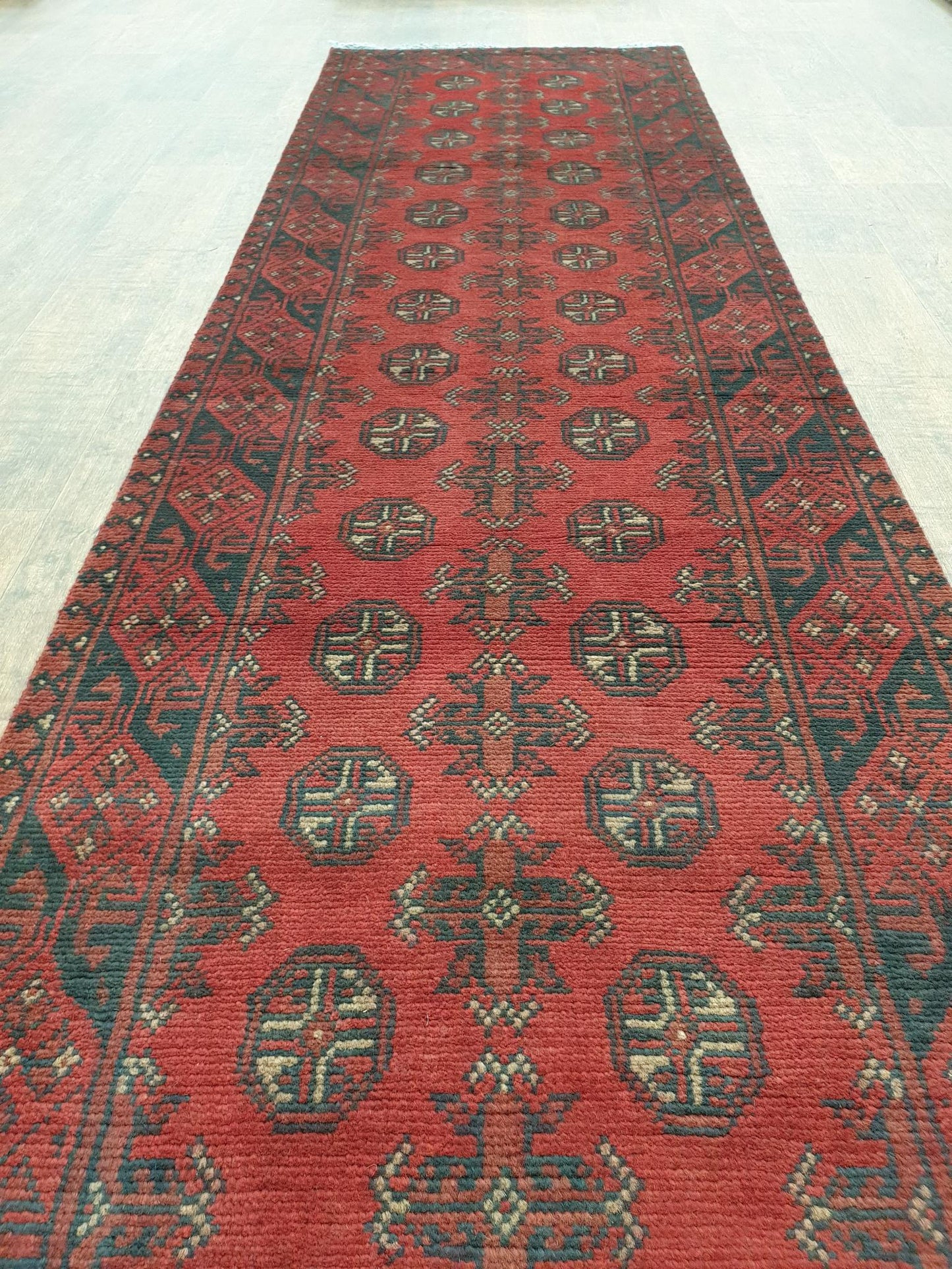 Turkoman Rug 298 x 78cm