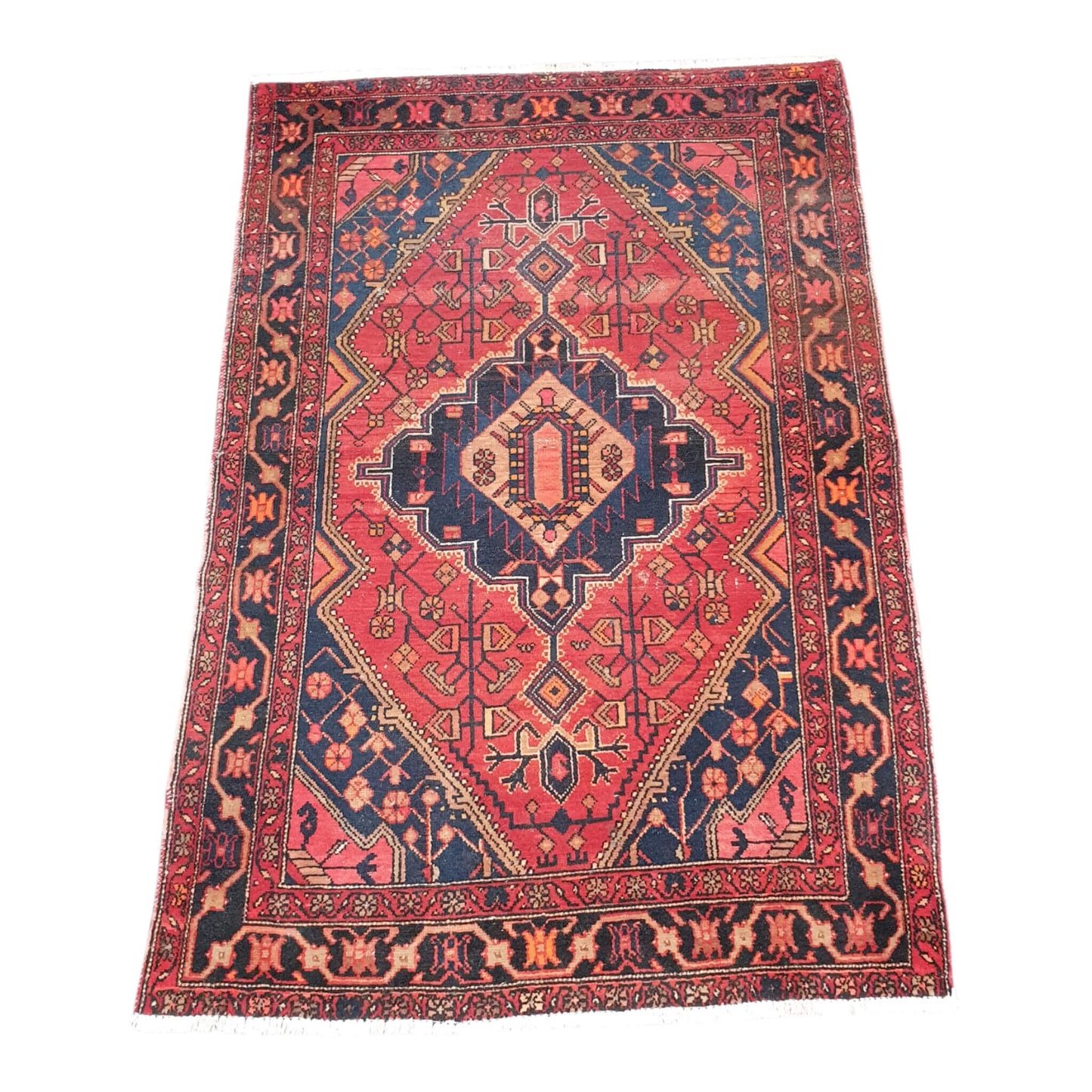 Persian Zanjan Vintage Rug 200 x 138cm