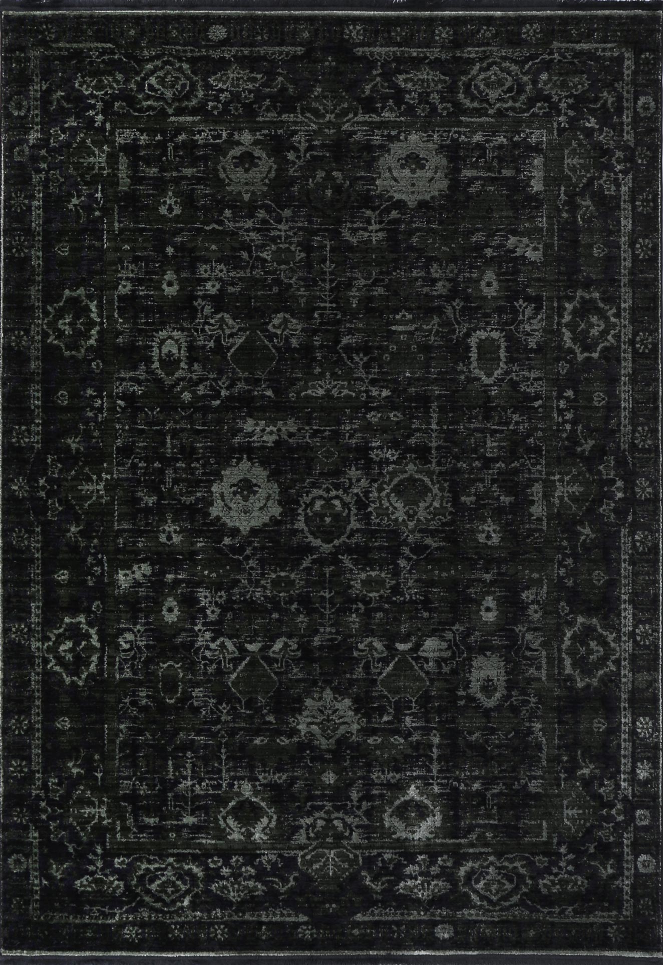 Brooklyn 300 Emerald Ornate Rug