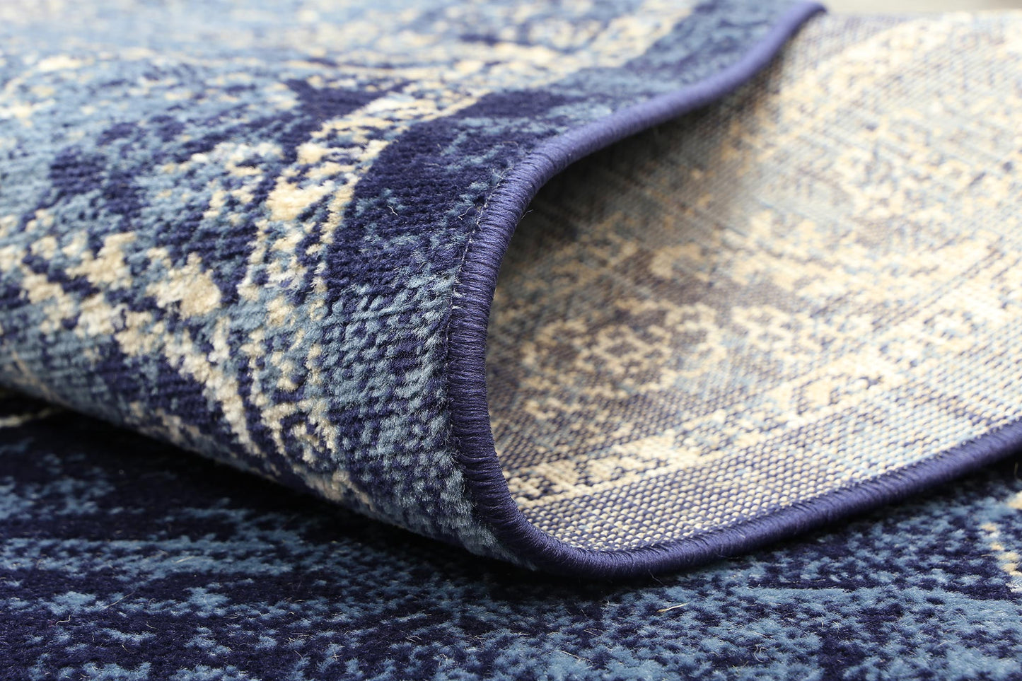 Arya Antique Traditional Navy Rug
