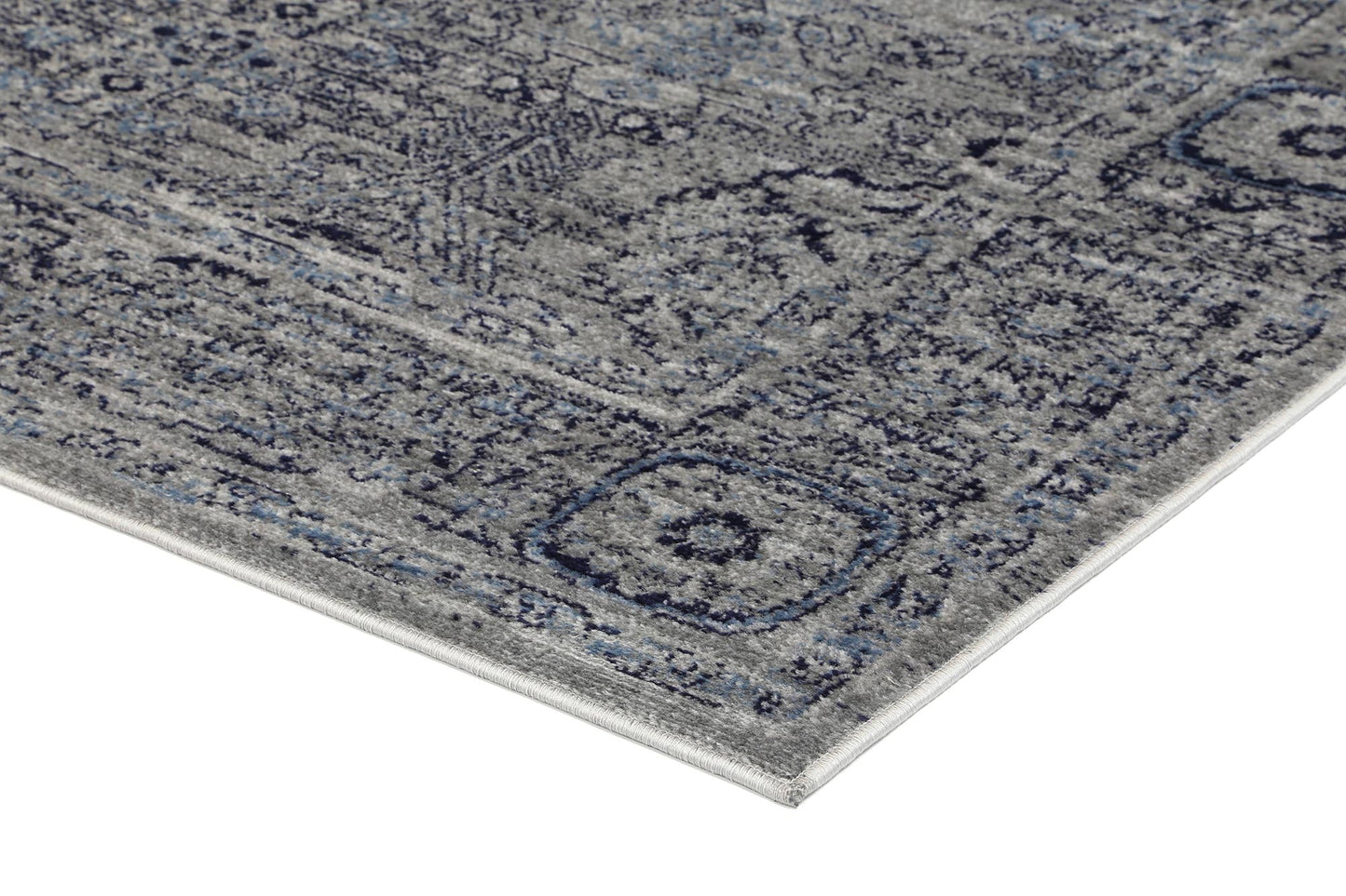 Arya Tapestry Traditional Charcoal Rug