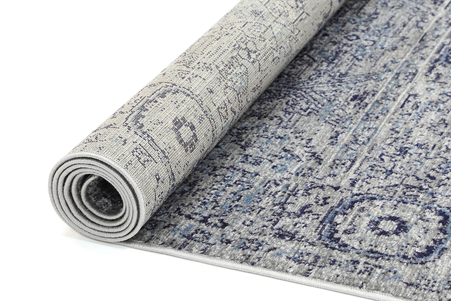 Arya Tapestry Traditional Charcoal Rug
