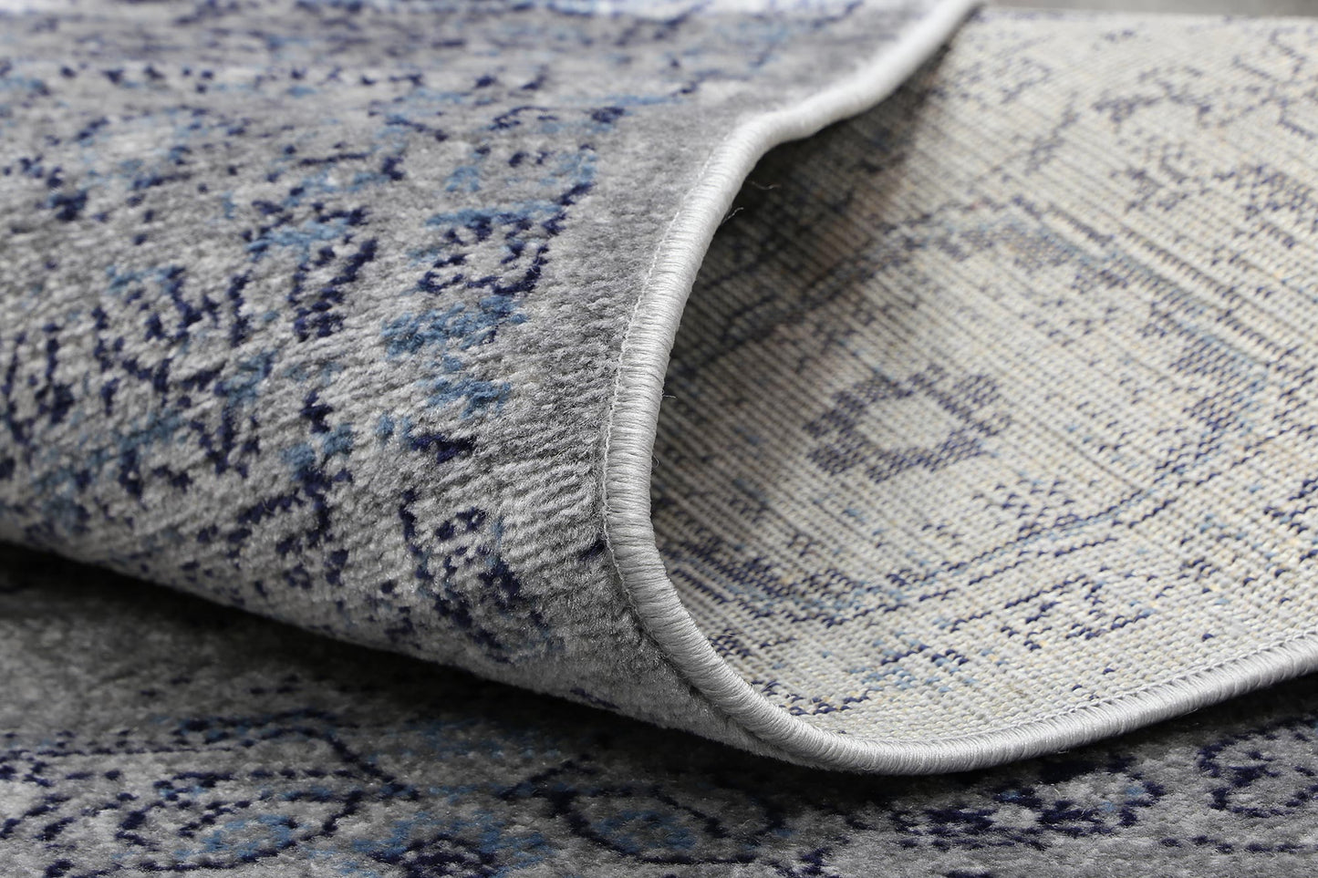 Arya Tapestry Traditional Charcoal Rug