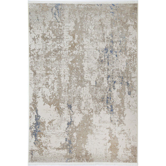 Paradise 1 Modern Beige & Blue Rug 290 x 200cm