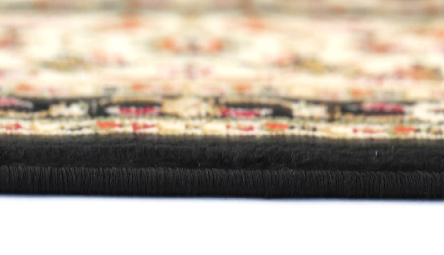 Classica Black Medallion Rug
