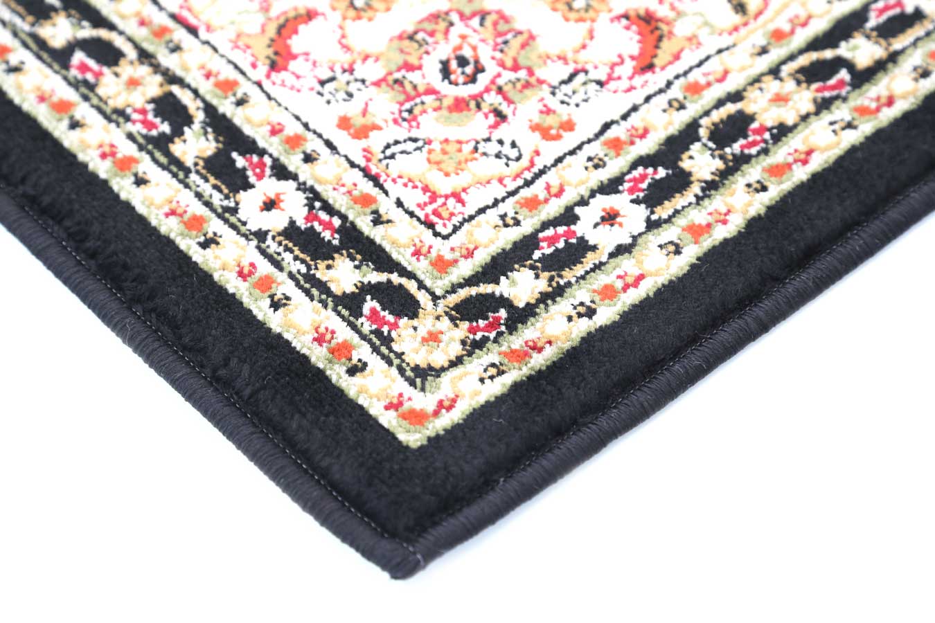 Classica Black Medallion Rug
