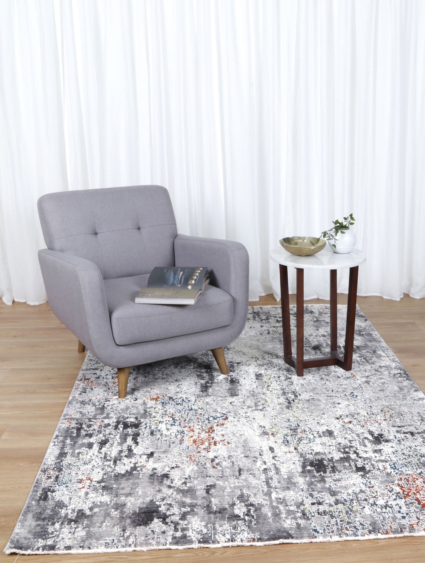 Abstract Modern Almeras Designer Rug