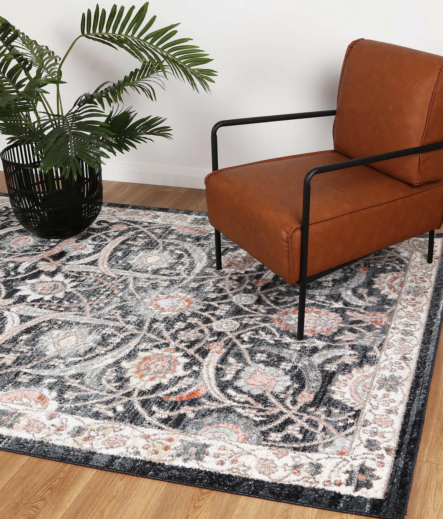 Estate Charcoal Rug 290 x 200 cm