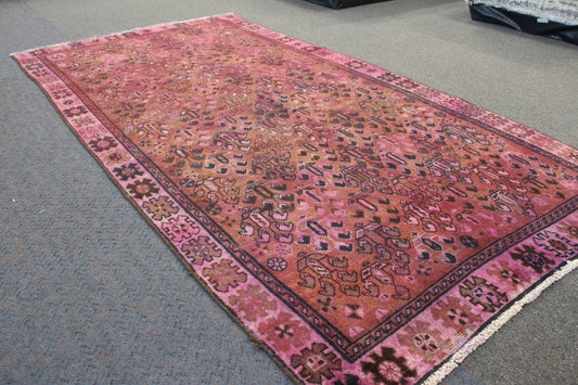 Vintage Overdyed Rug - 271 x 138cm