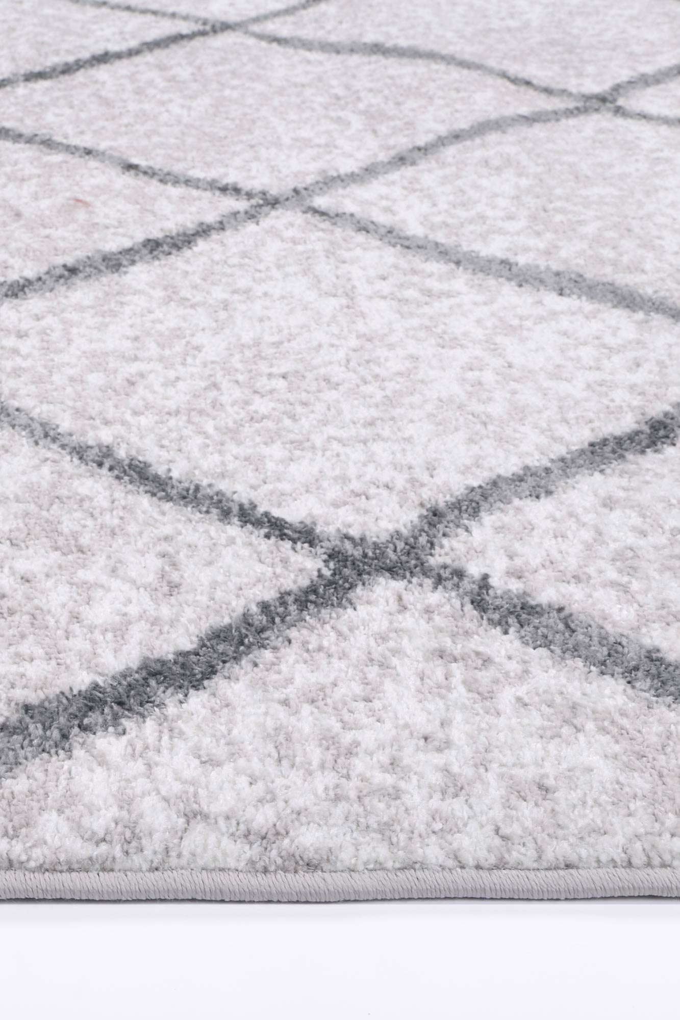 Kimberley 1 Trellis Silver Rug