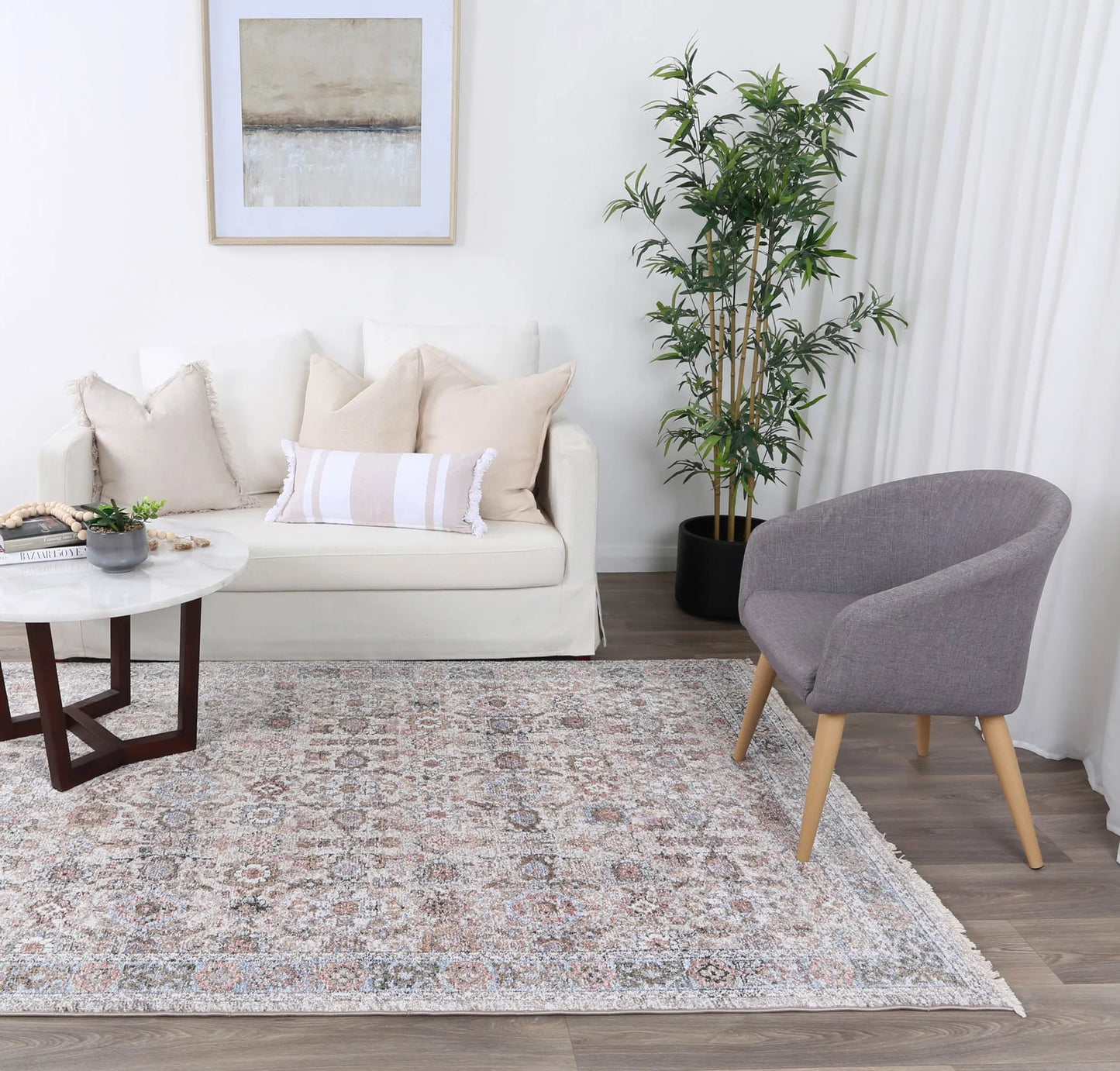 Maryland Azov Multi Traditional Soft Rug 290 x 200 cm